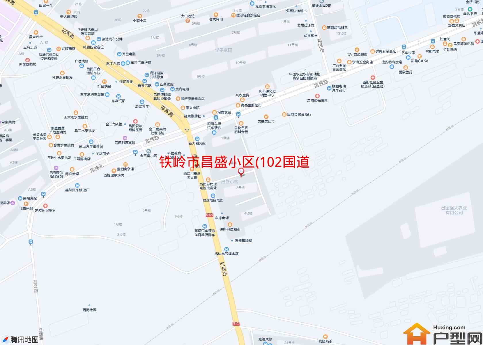 昌盛小区(102国道)小区 - 户型网