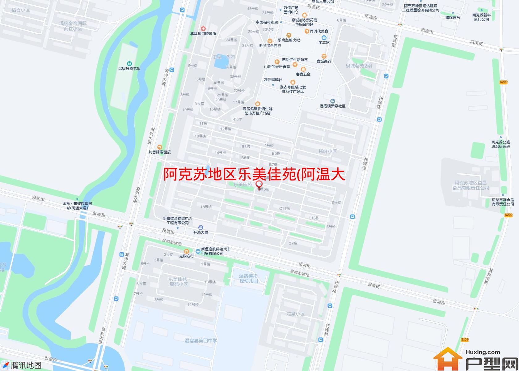 乐美佳苑(阿温大道)小区 - 户型网