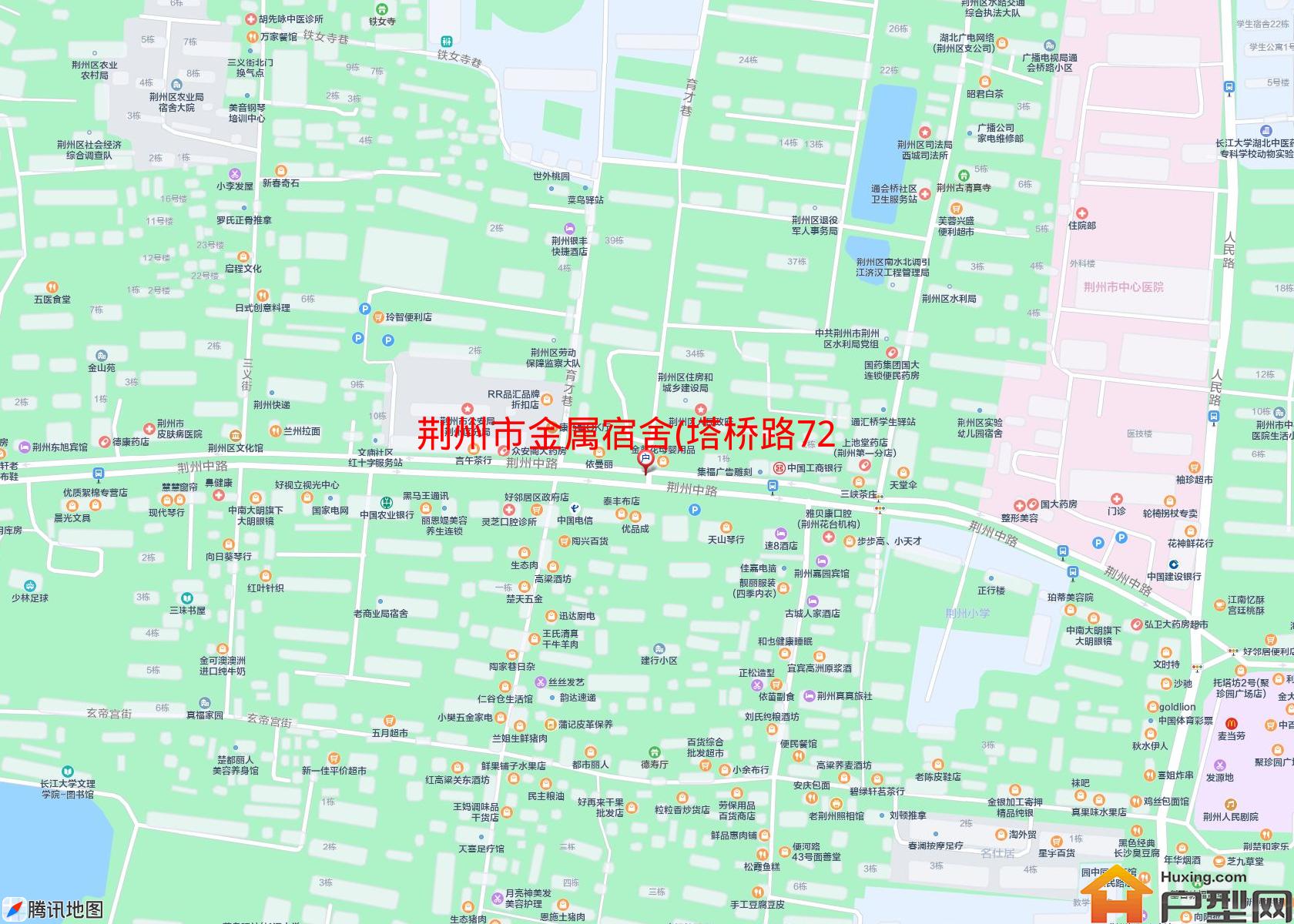 金属宿舍(塔桥路72号)小区 - 户型网