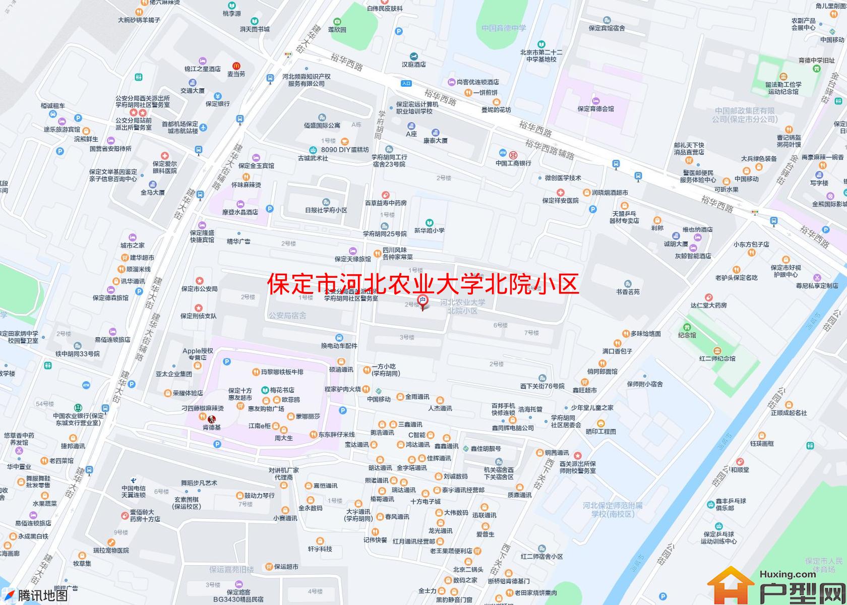 河北农业大学北院小区小区 - 户型网