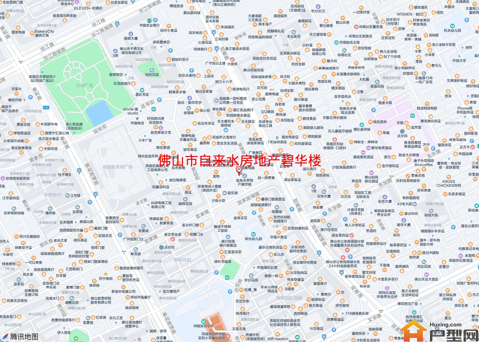 自来水房地产碧华楼小区 - 户型网