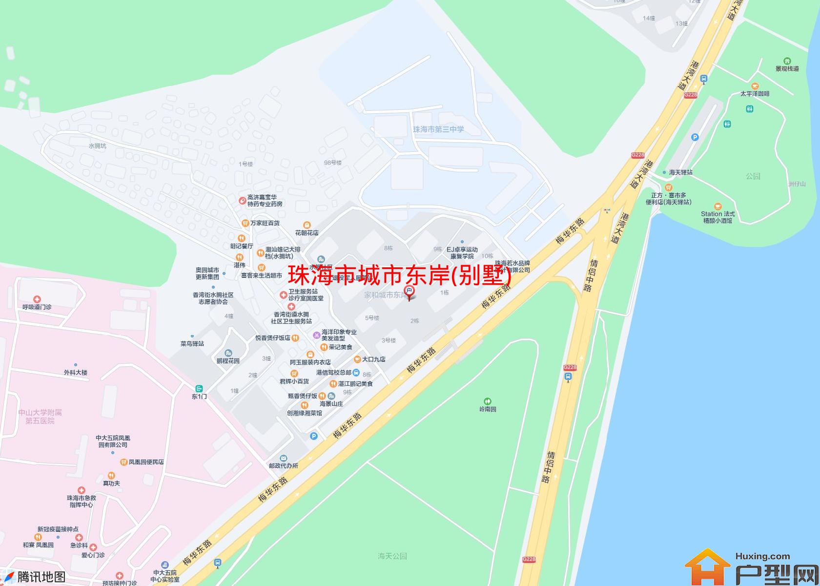 城市东岸(别墅)小区 - 户型网