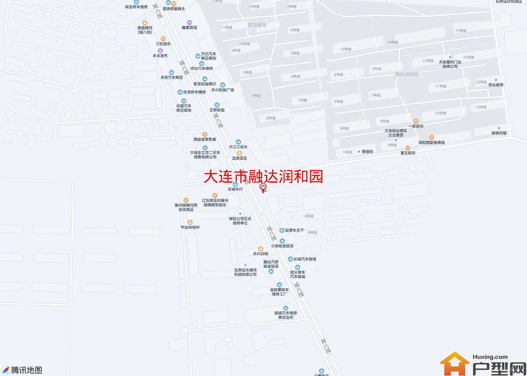 融达润和园小区 - 户型网