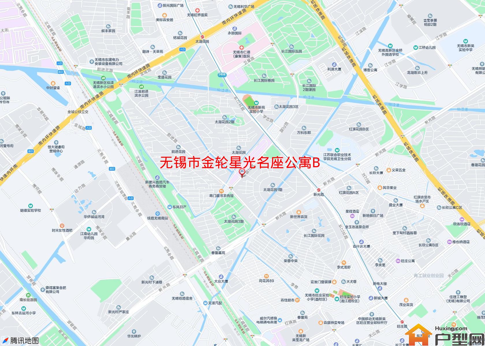 金轮星光名座公寓B小区 - 户型网