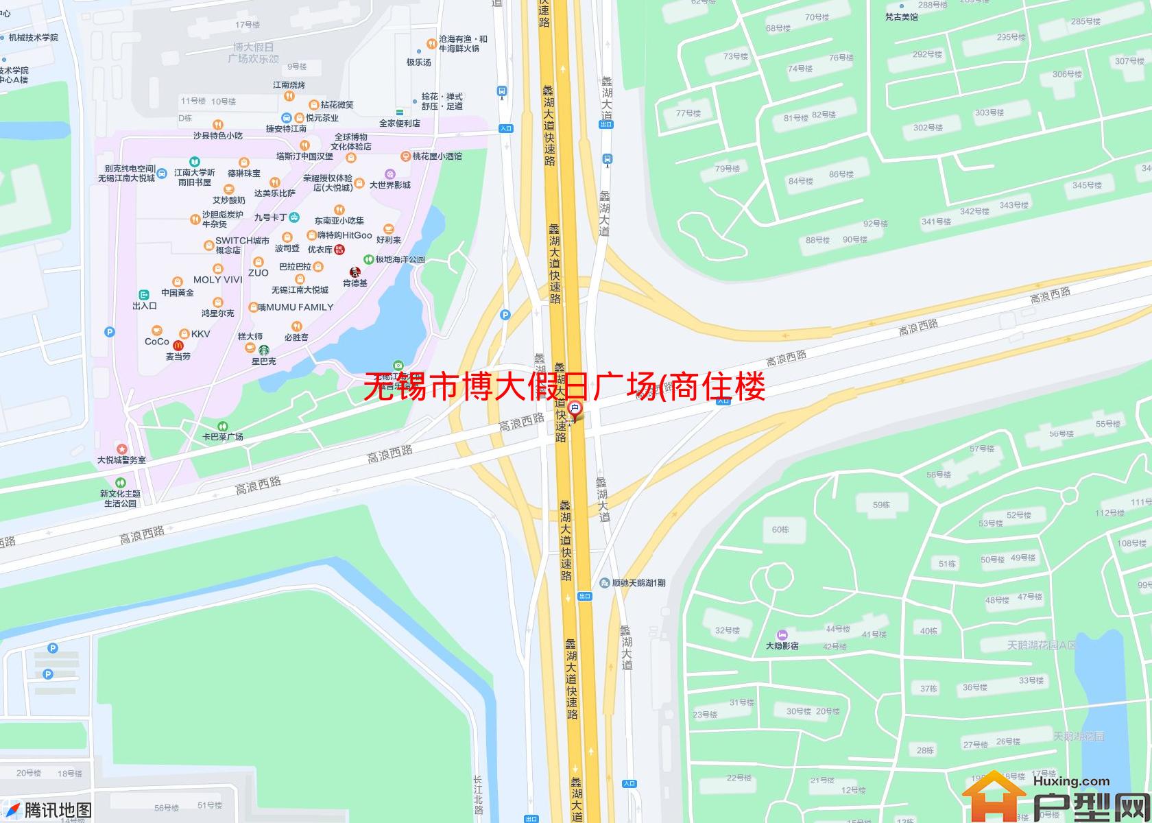 博大假日广场(商住楼)小区 - 户型网