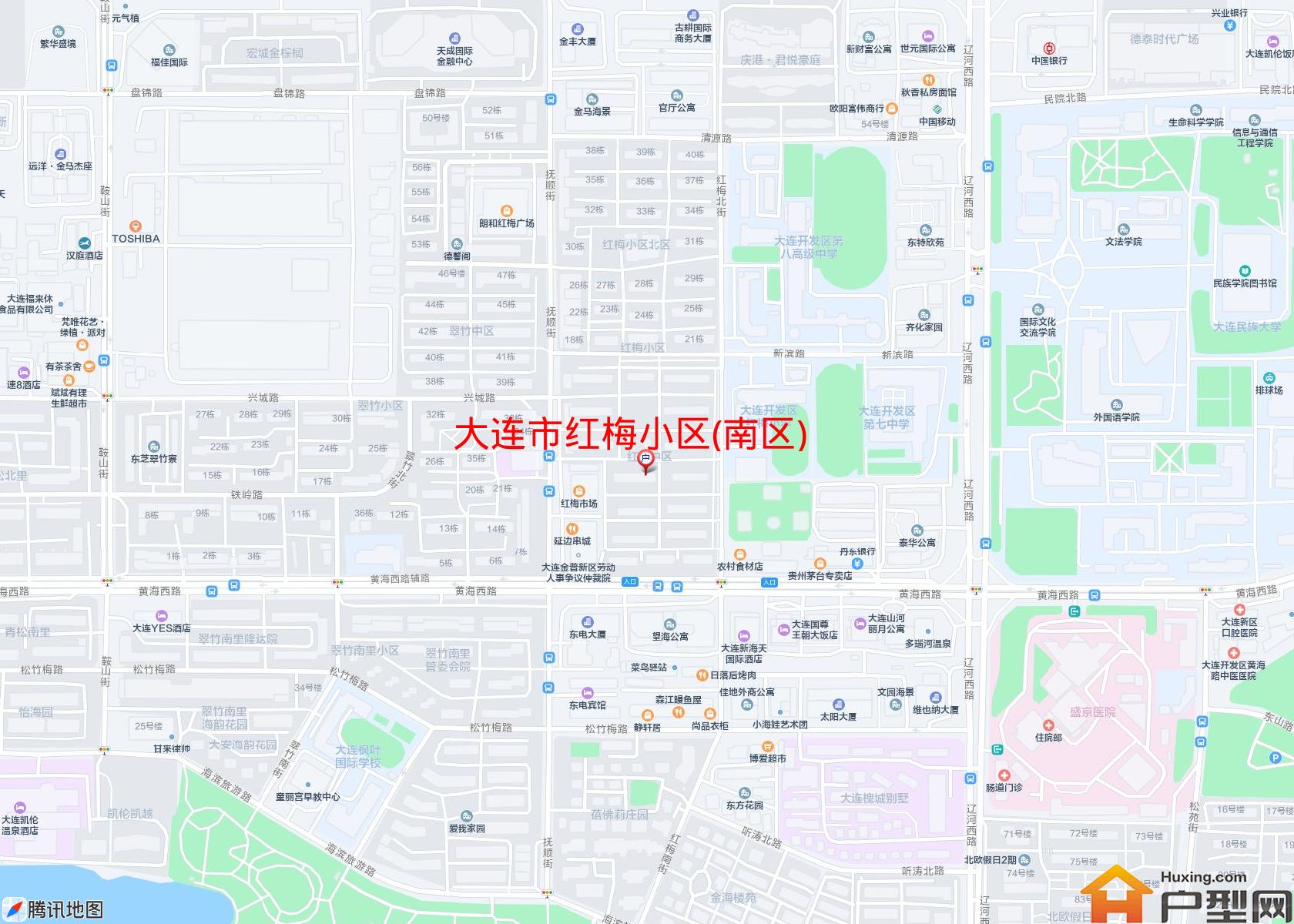 红梅小区(南区)小区 - 户型网