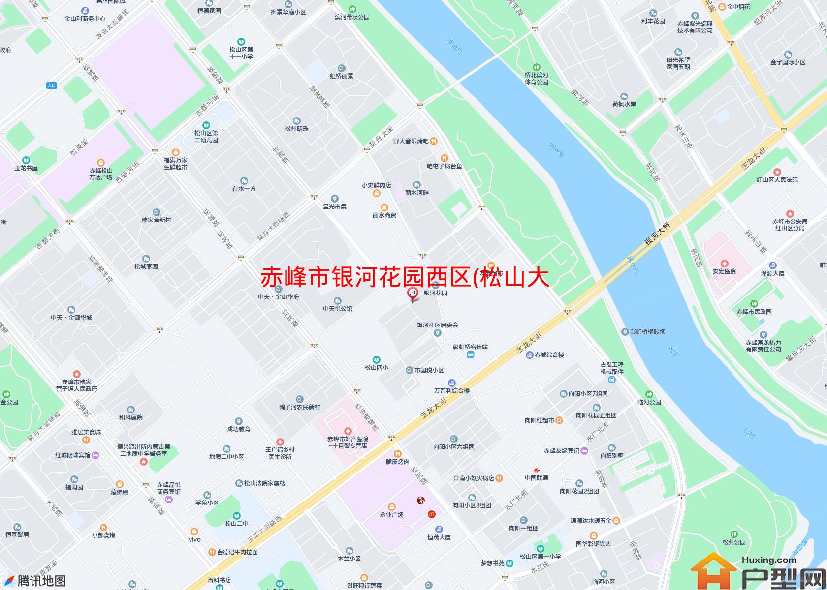 银河花园西区(松山大街)小区 - 户型网