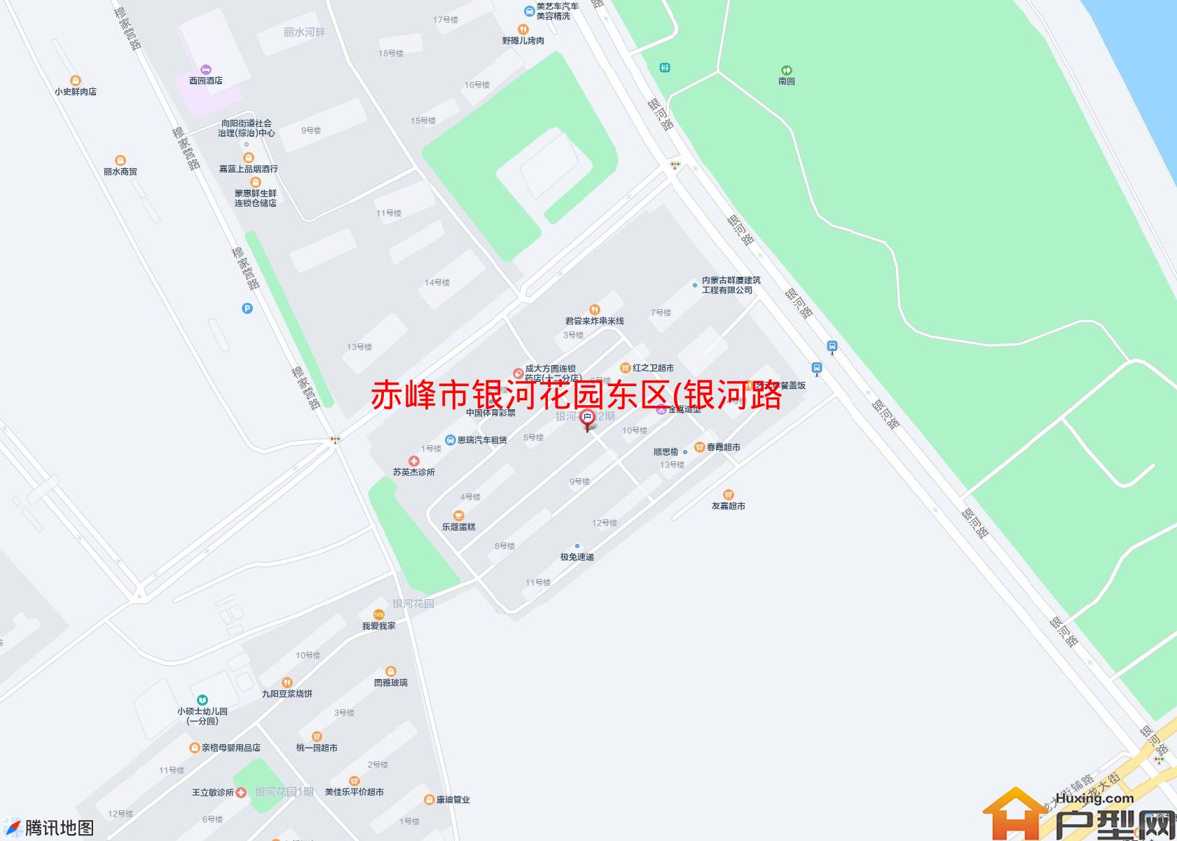银河花园东区(银河路)小区 - 户型网