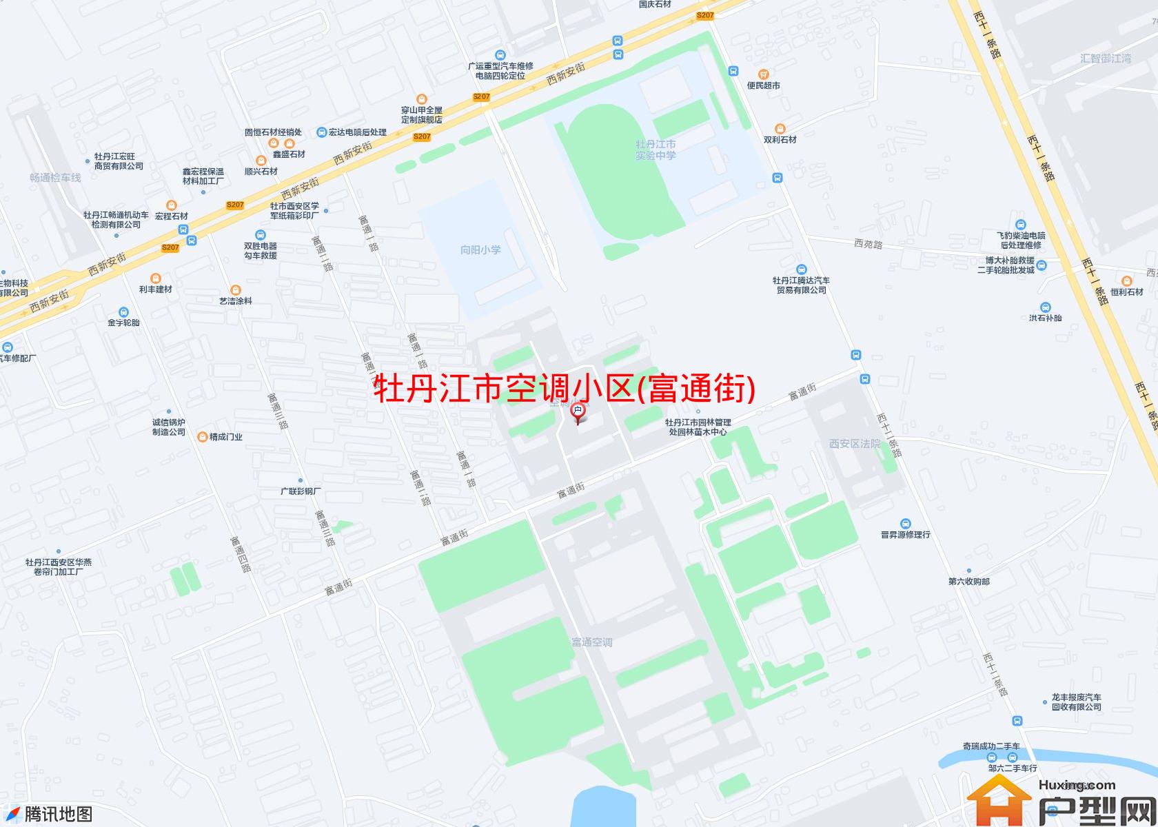 空调小区(富通街)小区 - 户型网