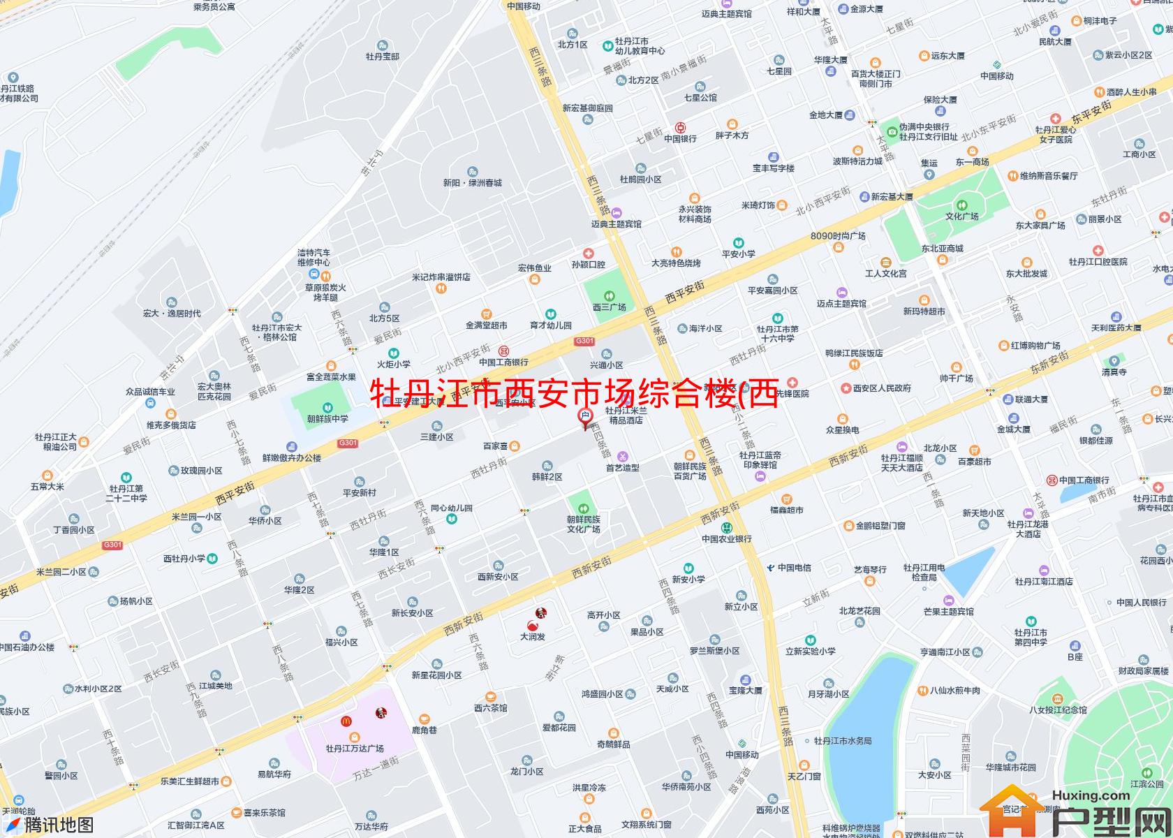 西安市场综合楼(西四条路)小区 - 户型网
