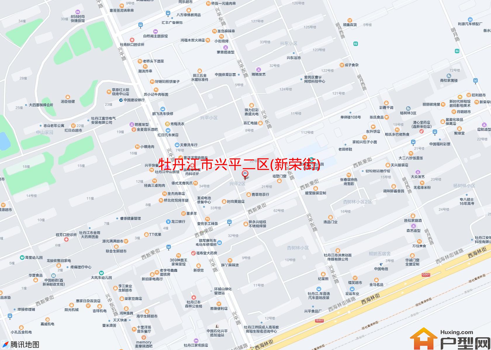 兴平二区(新荣街)小区 - 户型网