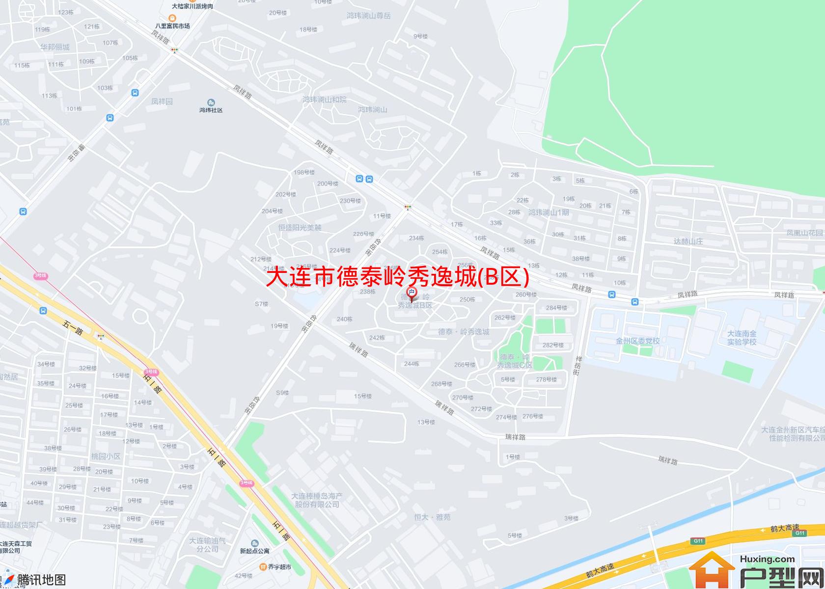 德泰岭秀逸城(B区)小区 - 户型网