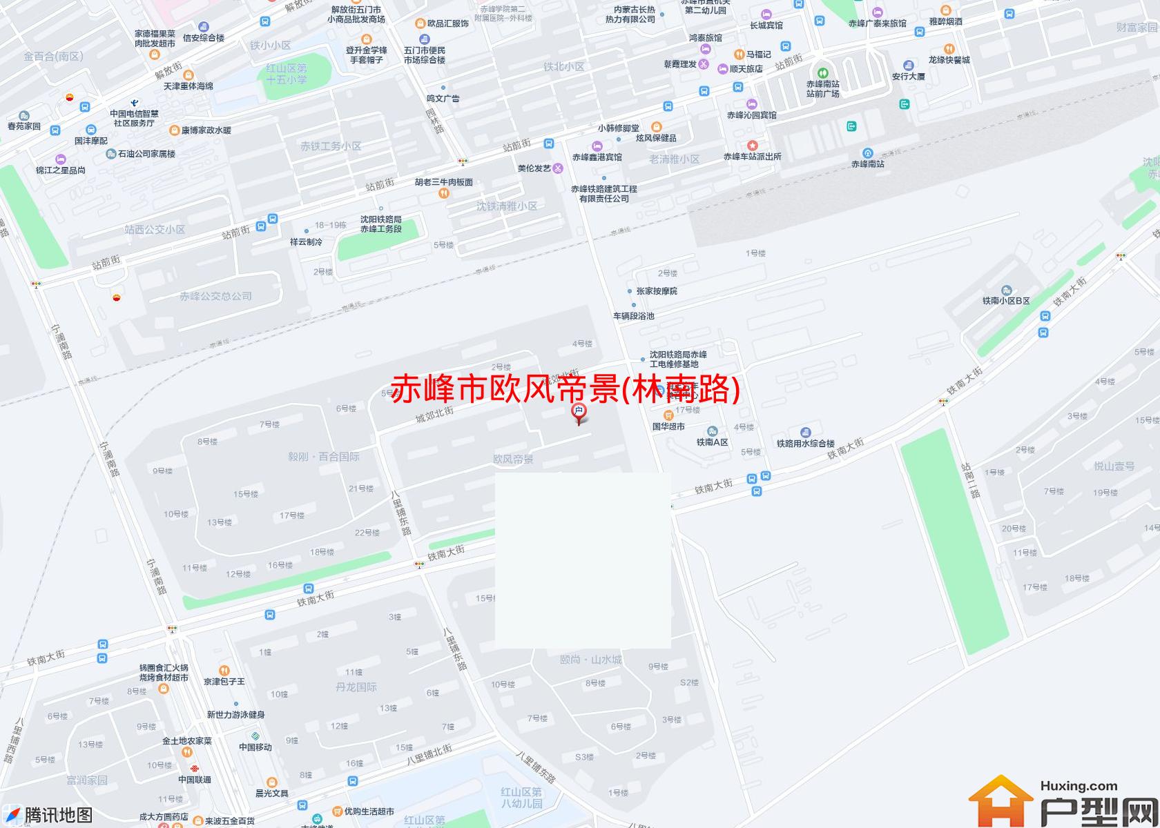 欧风帝景(林南路)小区 - 户型网