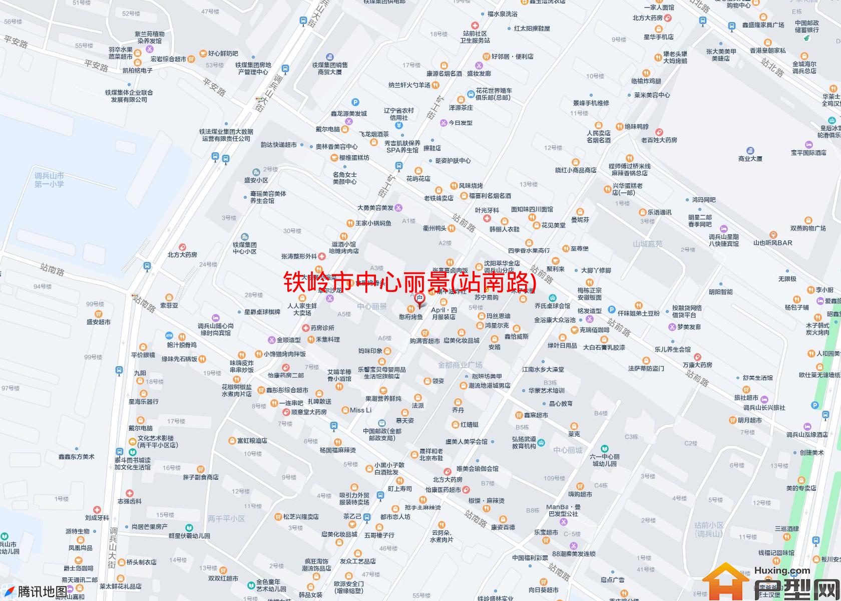 中心丽景(站南路)小区 - 户型网
