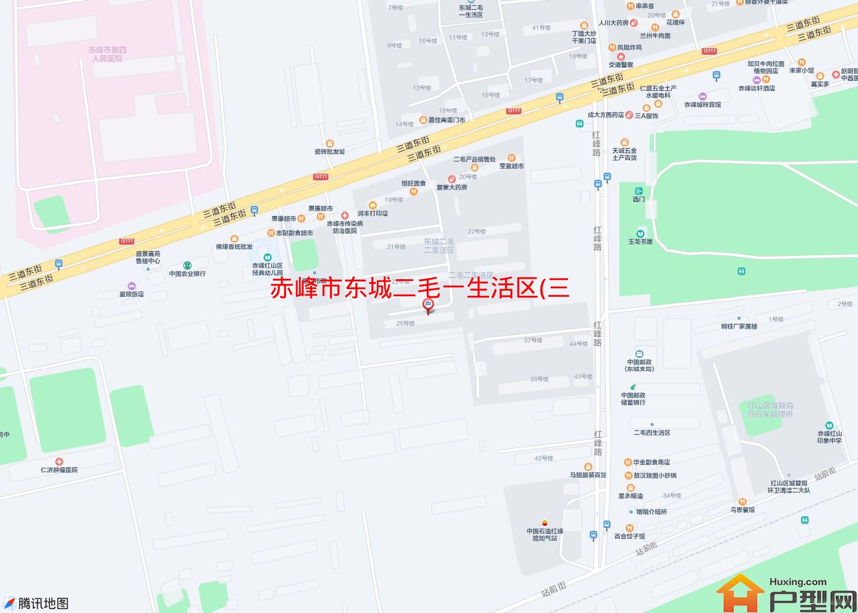 东城二毛一生活区(三道东街)小区 - 户型网