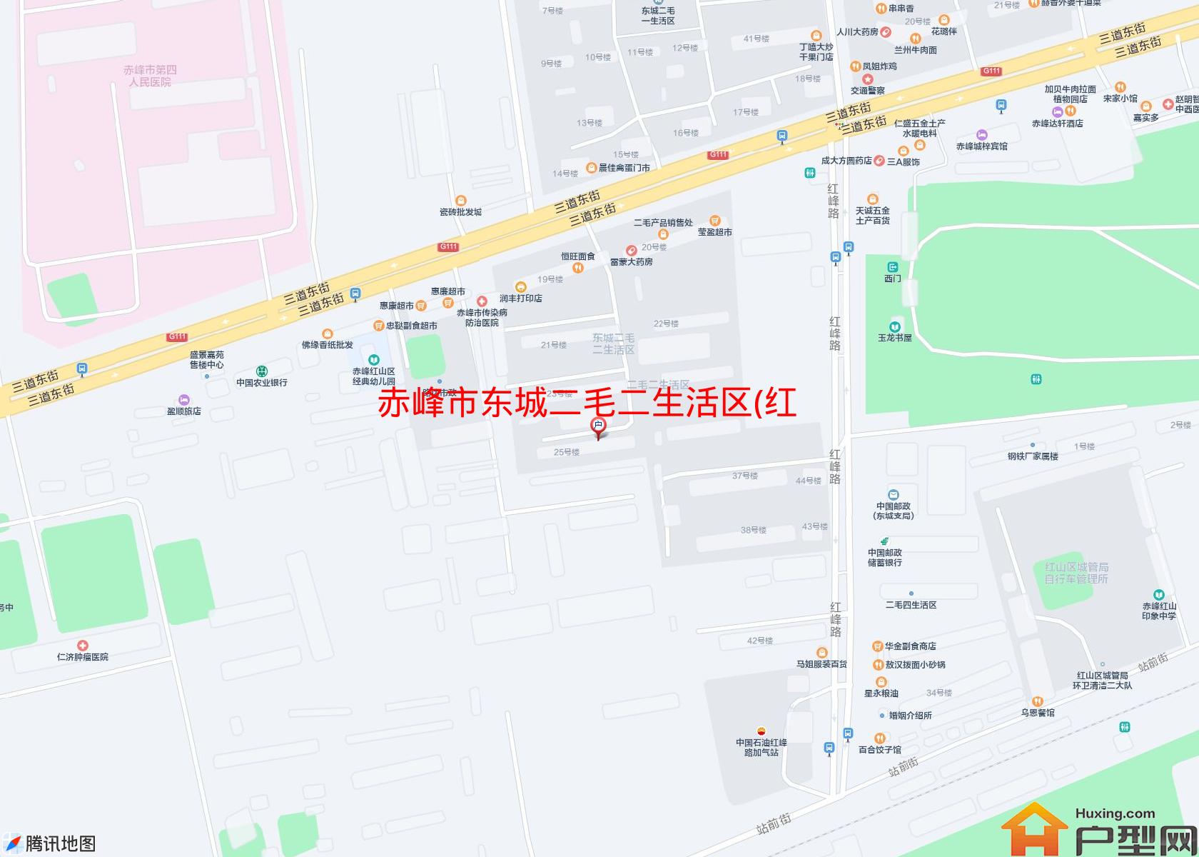 东城二毛二生活区(红峰路)小区 - 户型网