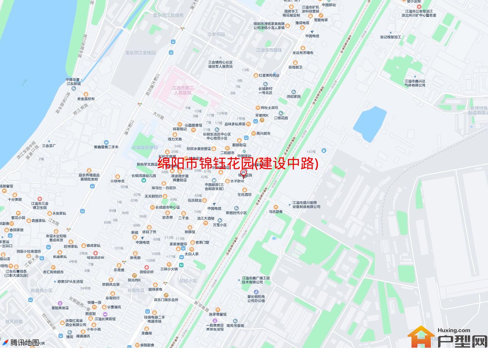 锦钰花园(建设中路)小区 - 户型网