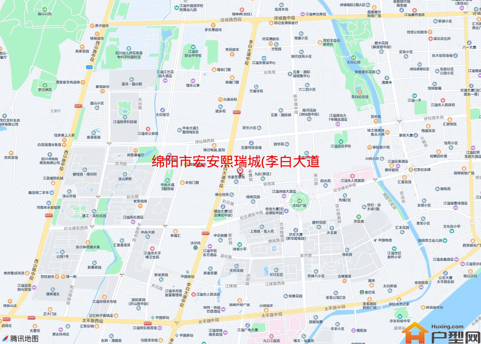 宏安熙瑞城(李白大道中段489号)小区 - 户型网