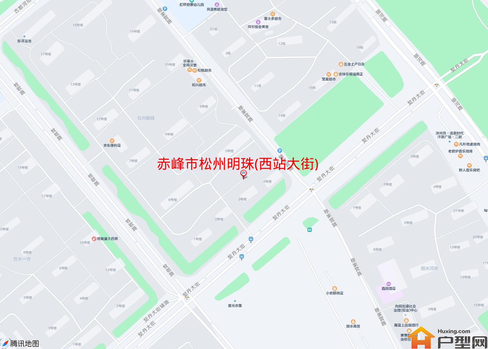 松州明珠(西站大街)小区 - 户型网
