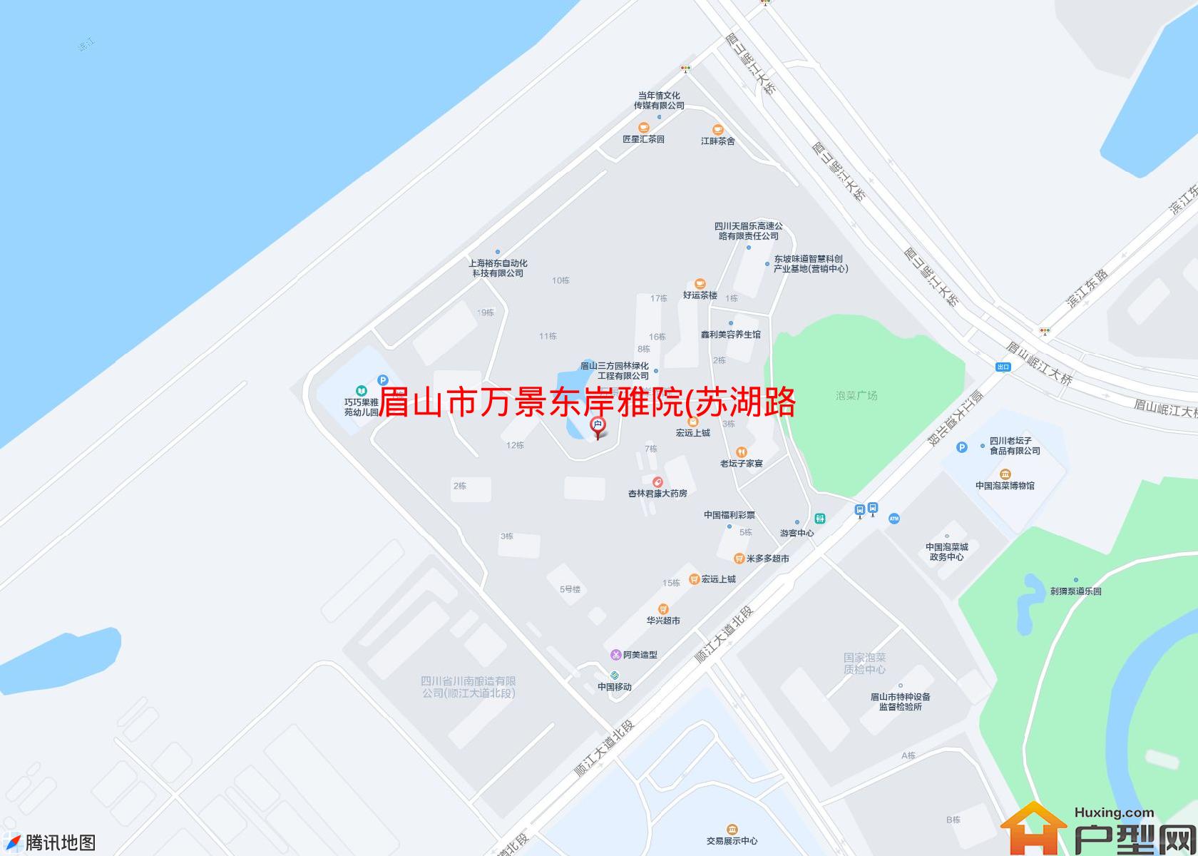 万景东岸雅院(苏湖路)小区 - 户型网