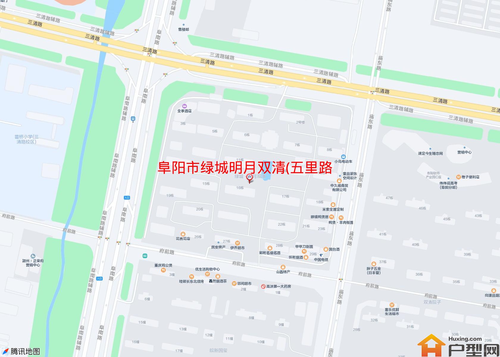 绿城明月双清(五里路)小区 - 户型网