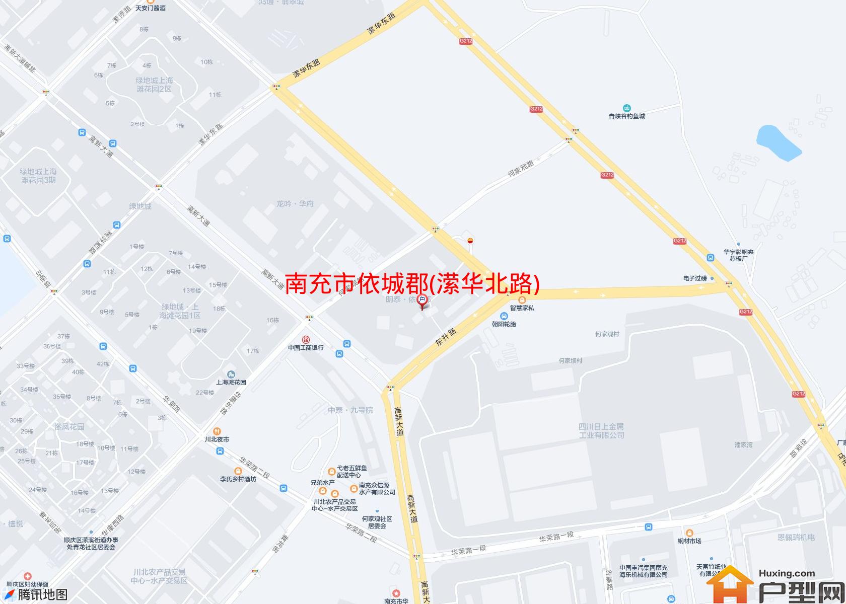 依城郡(潆华北路)小区 - 户型网