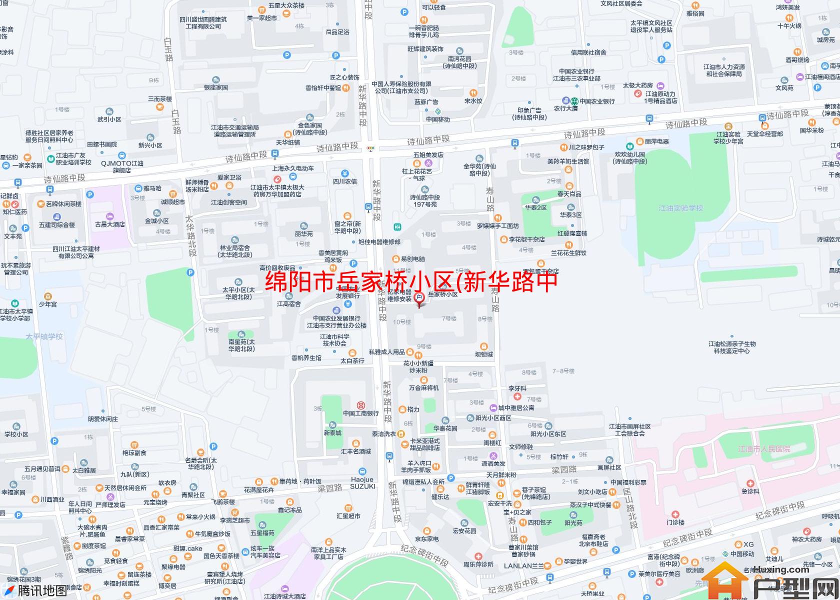 岳家桥小区(新华路中段114)小区 - 户型网