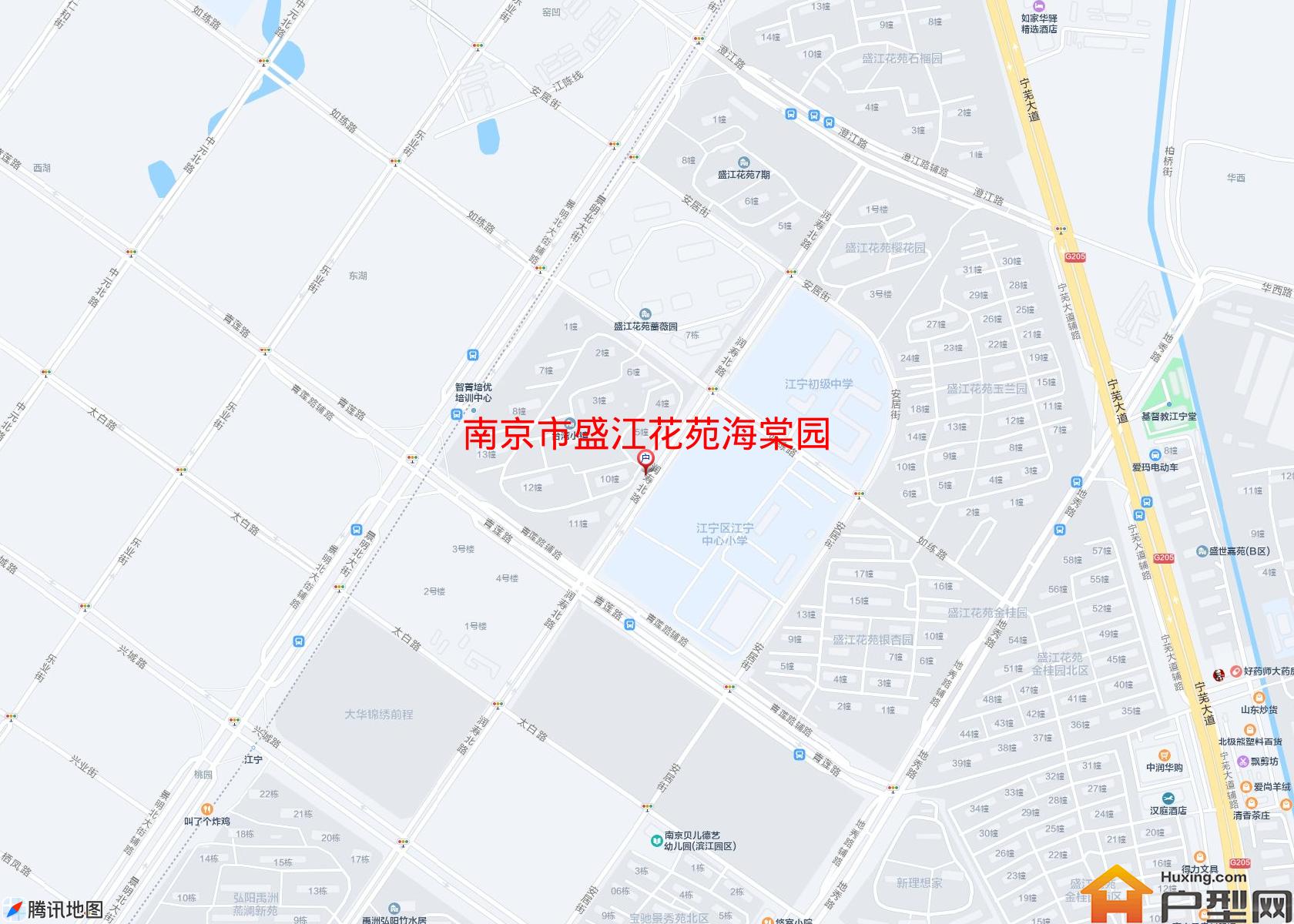 盛江花苑海棠园小区 - 户型网
