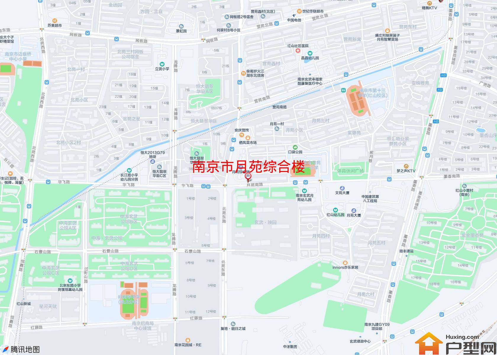 月苑综合楼小区 - 户型网