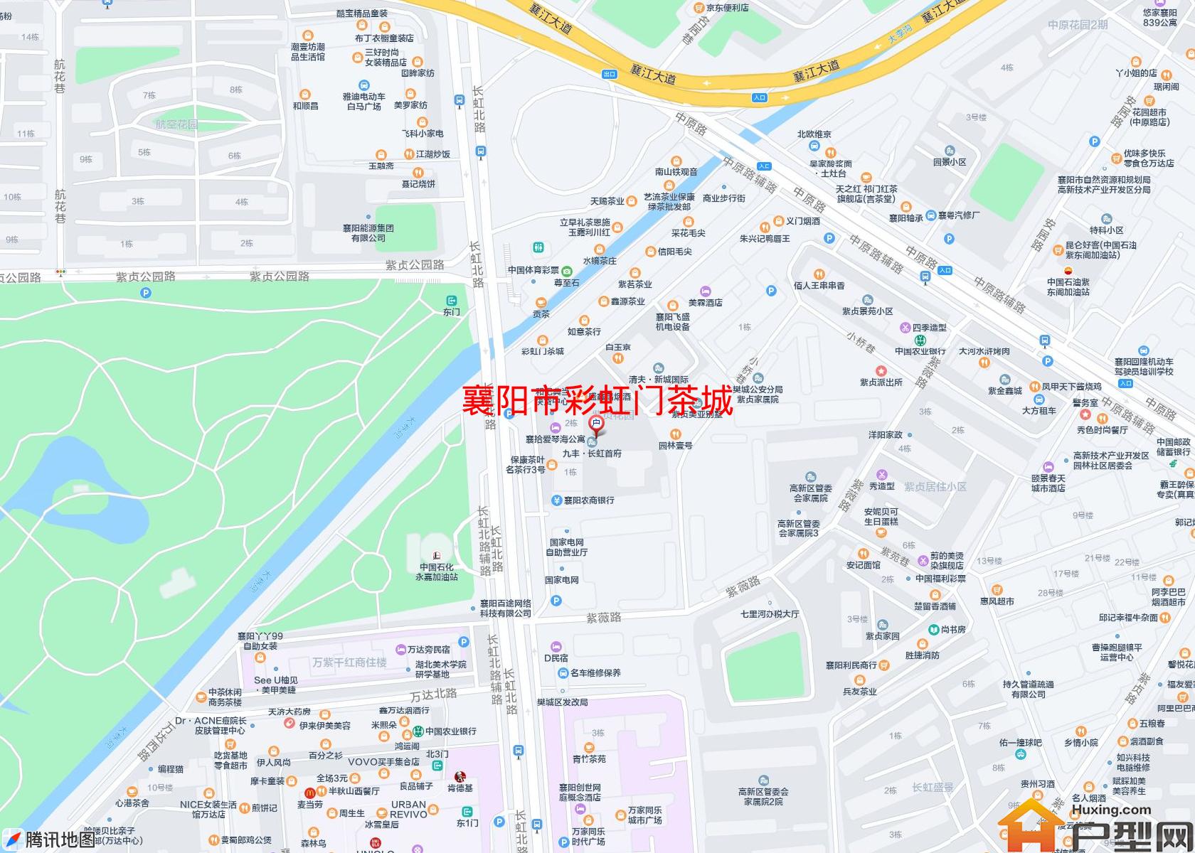 彩虹门茶城小区 - 户型网