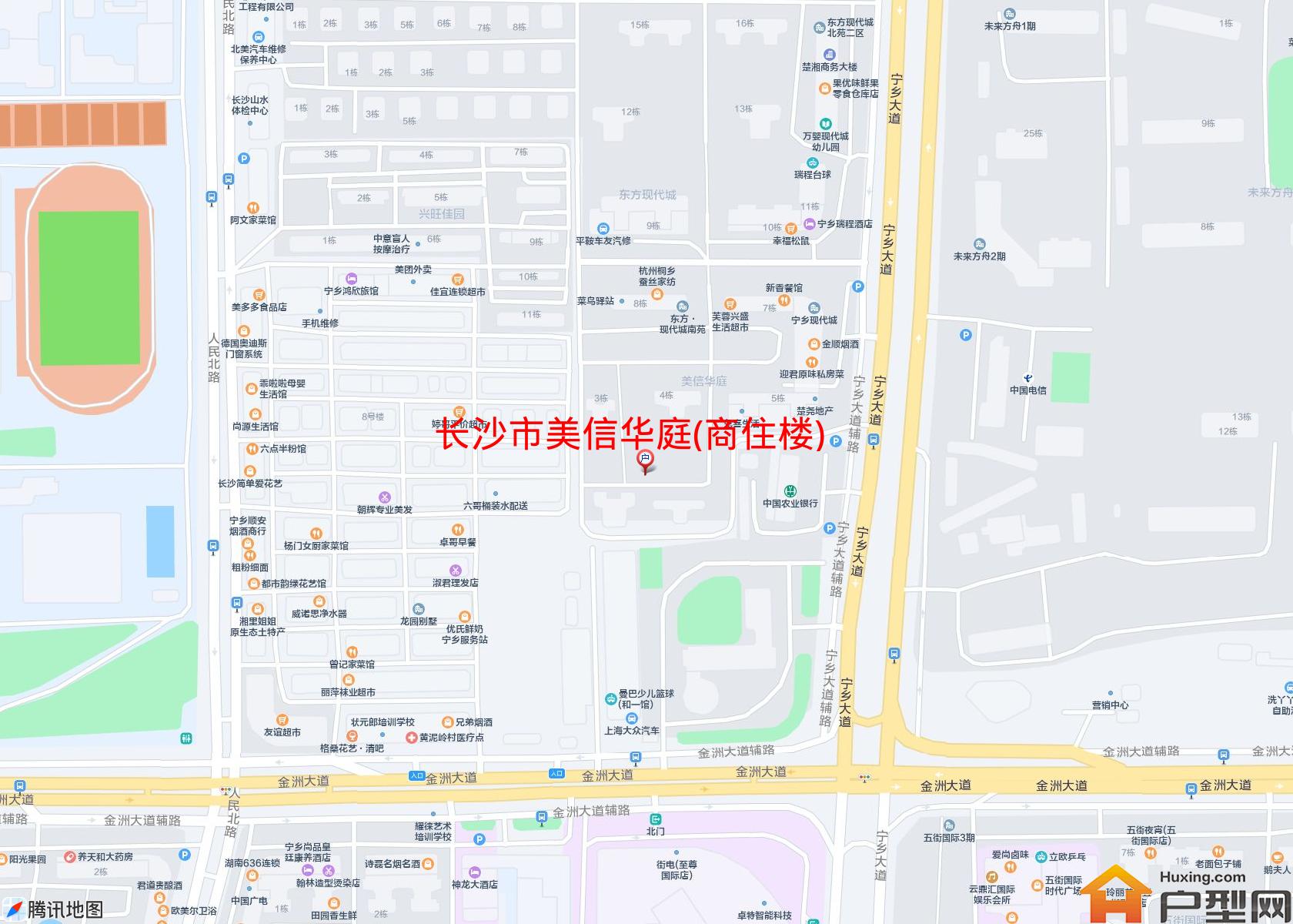 美信华庭(商住楼)小区 - 户型网
