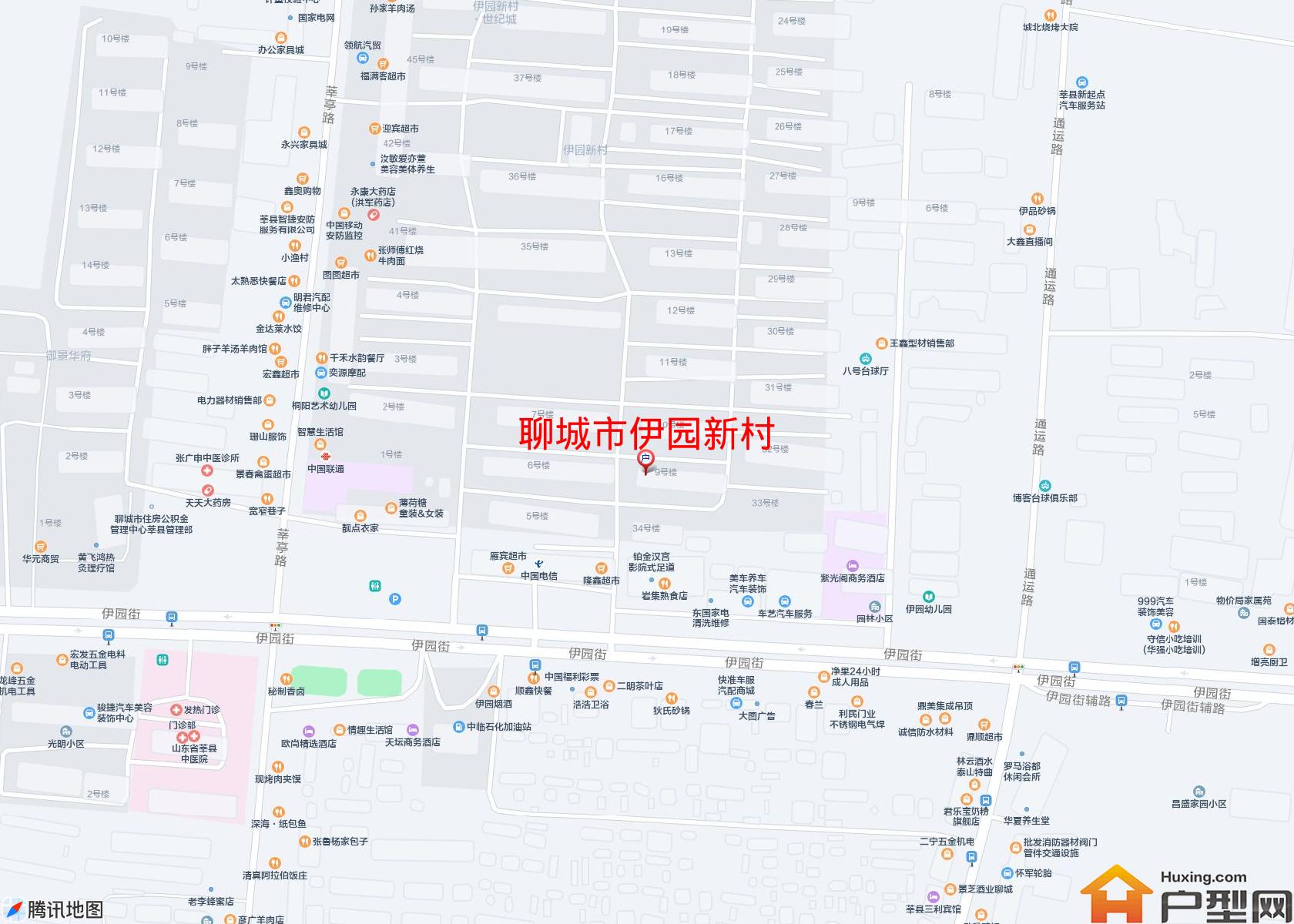 伊园新村小区 - 户型网
