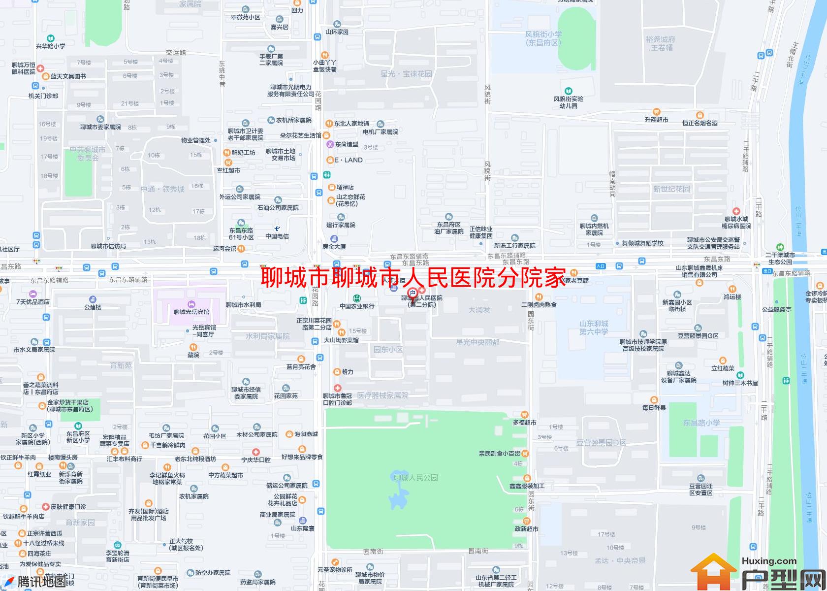 聊城市人民医院分院家属院小区 - 户型网