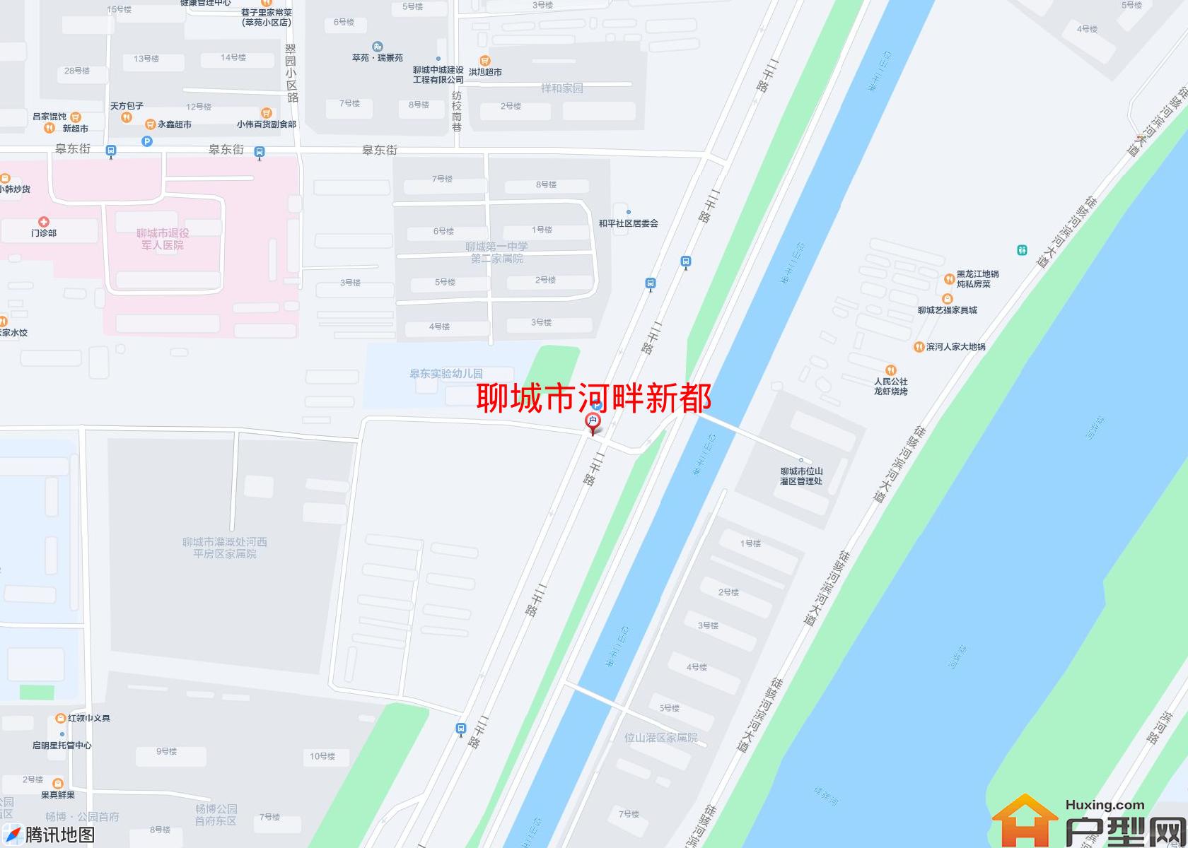 河畔新都小区 - 户型网