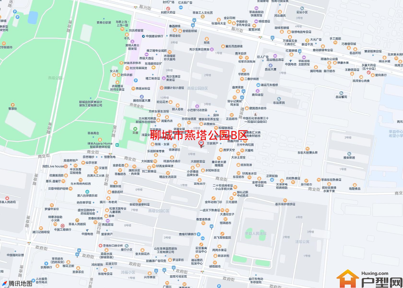 燕塔公园B区小区 - 户型网