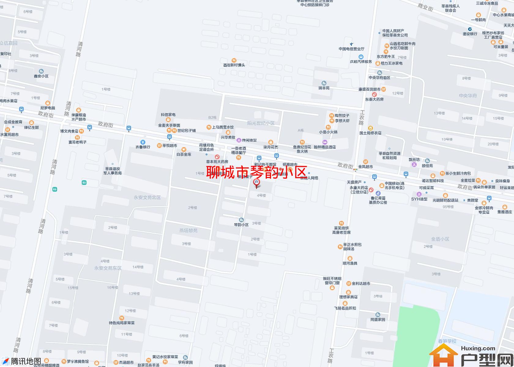 琴韵小区小区 - 户型网