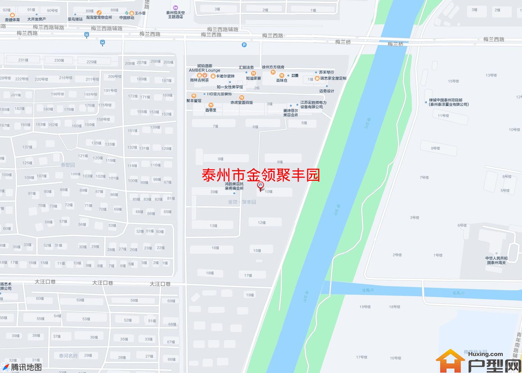 金领聚丰园小区 - 户型网