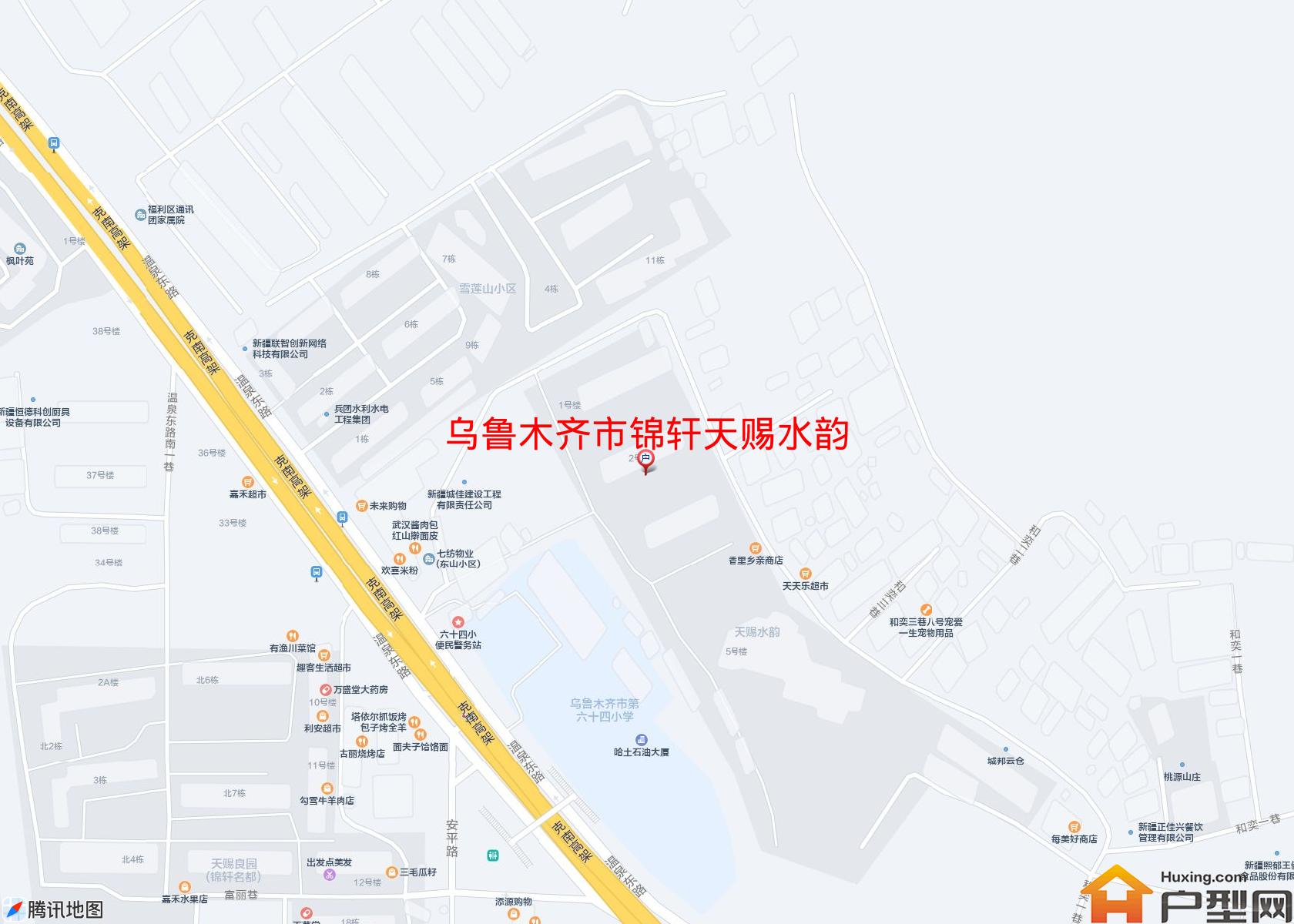 锦轩天赐水韵小区 - 户型网