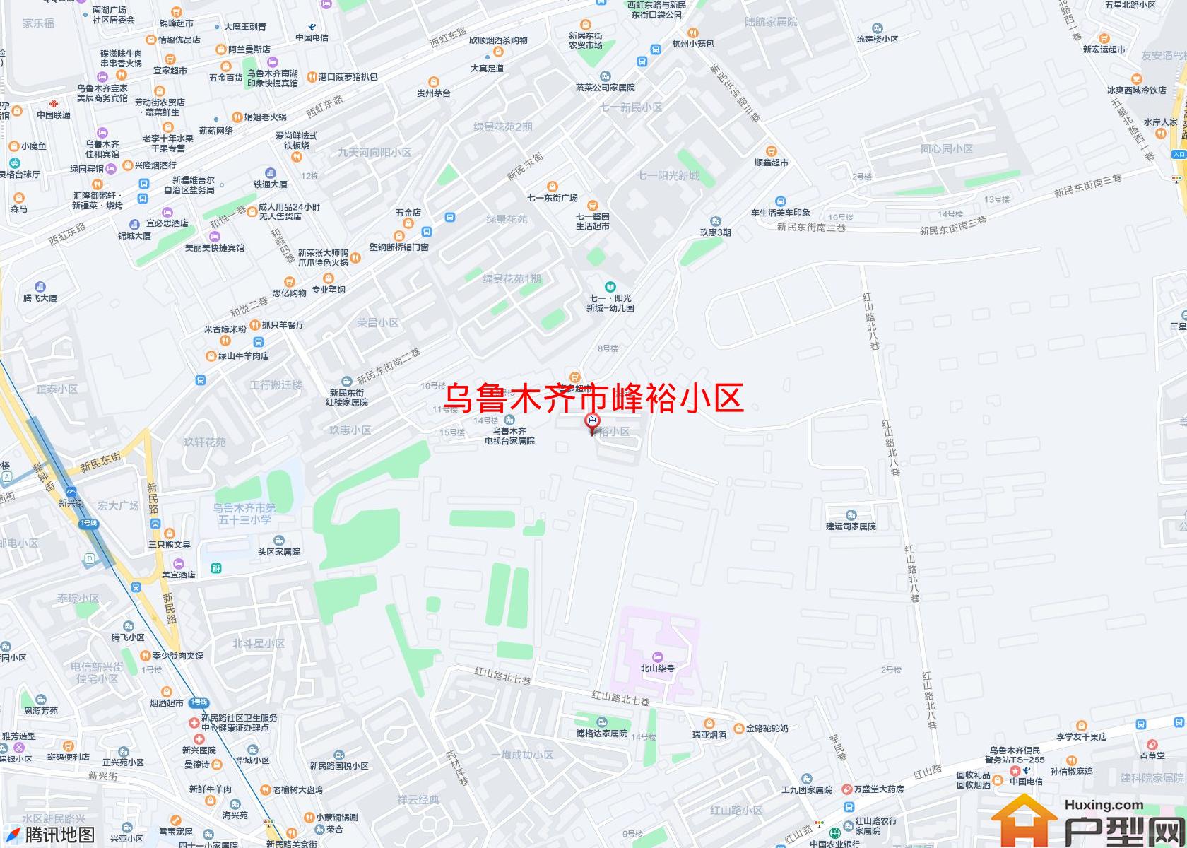峰裕小区小区 - 户型网