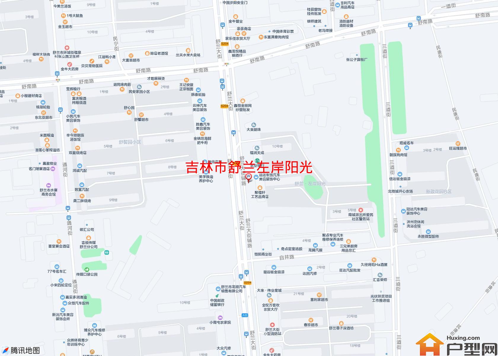 舒兰左岸阳光小区 - 户型网