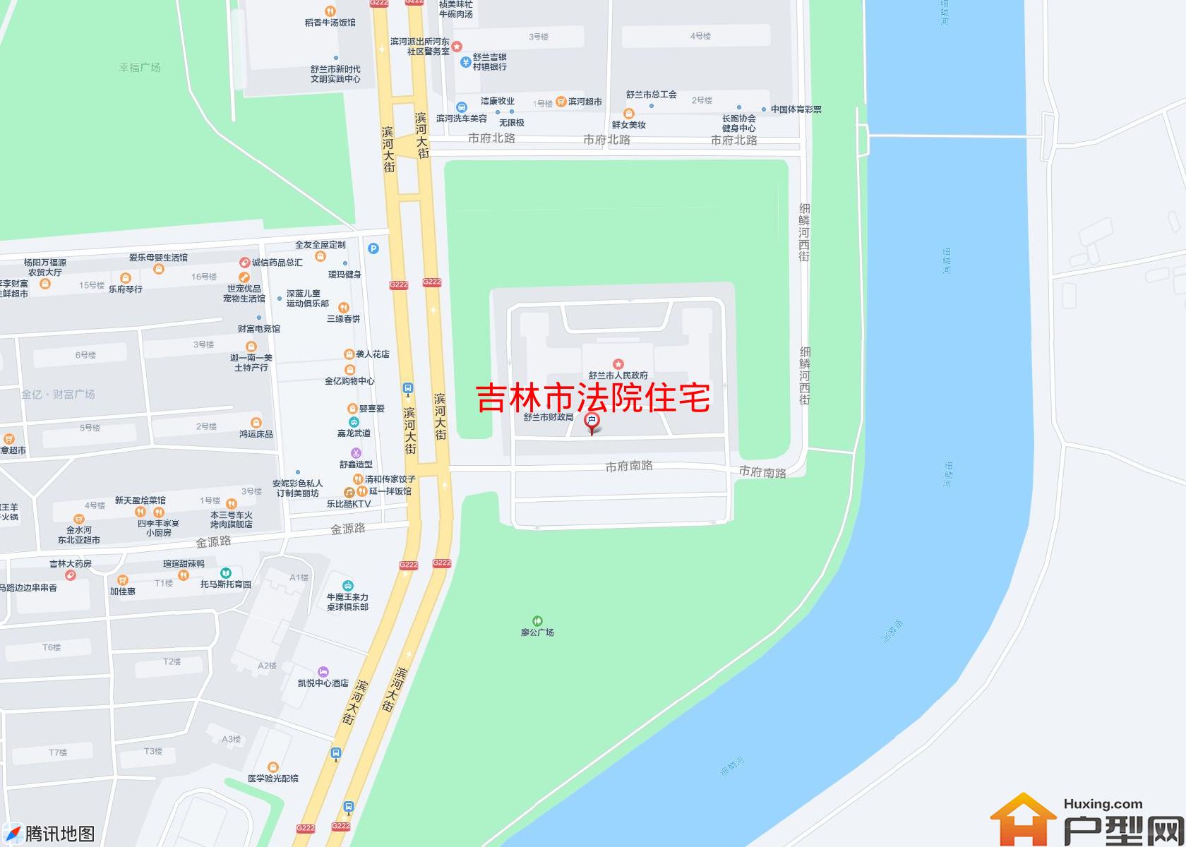 法院住宅小区 - 户型网