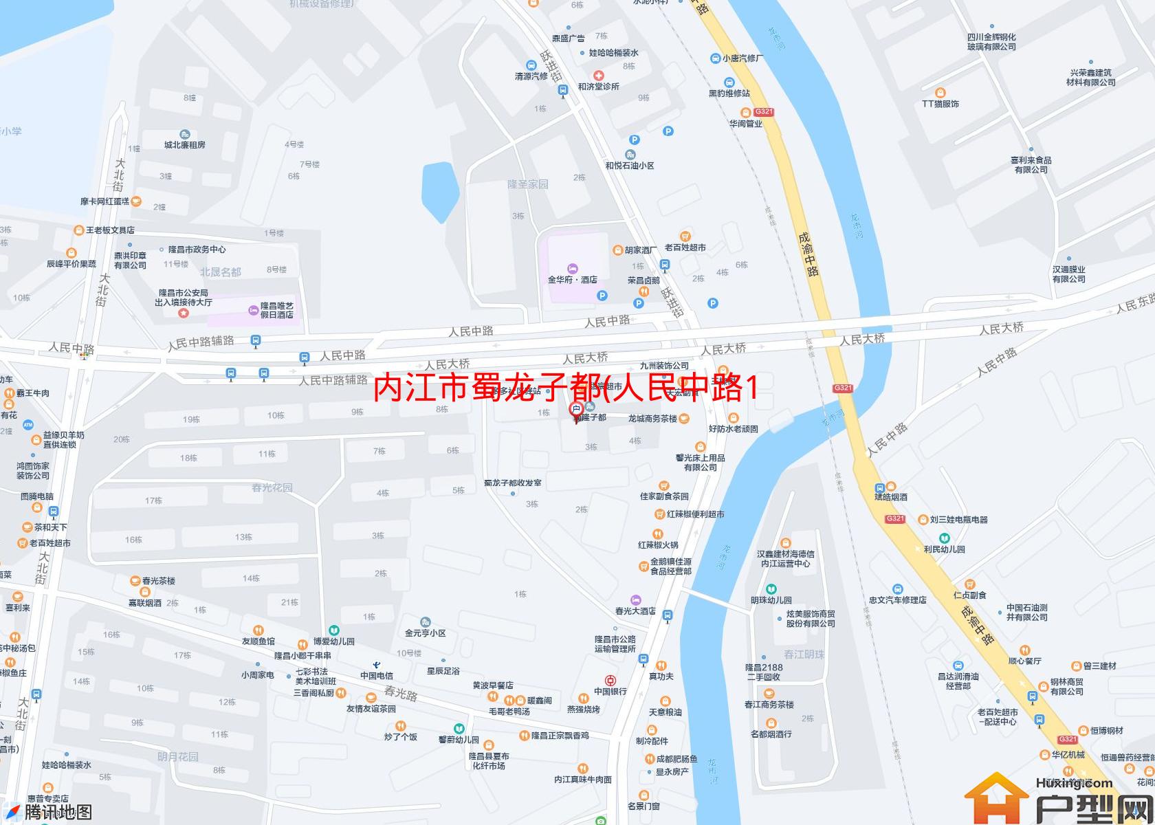 蜀龙子都(人民中路18号)小区 - 户型网