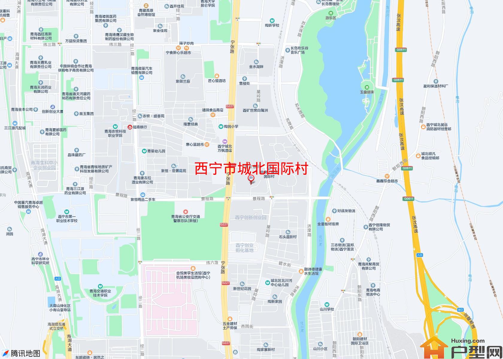 城北国际村小区 - 户型网