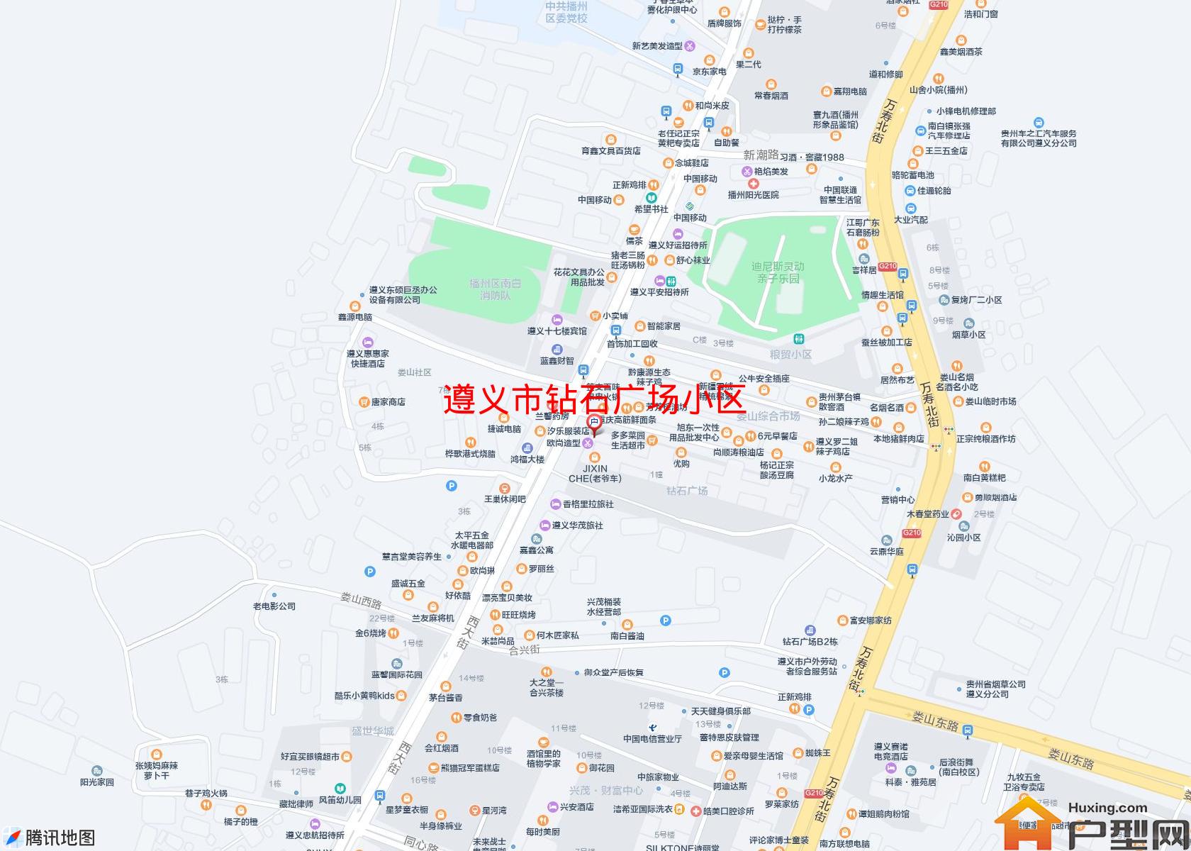 钻石广场小区小区 - 户型网