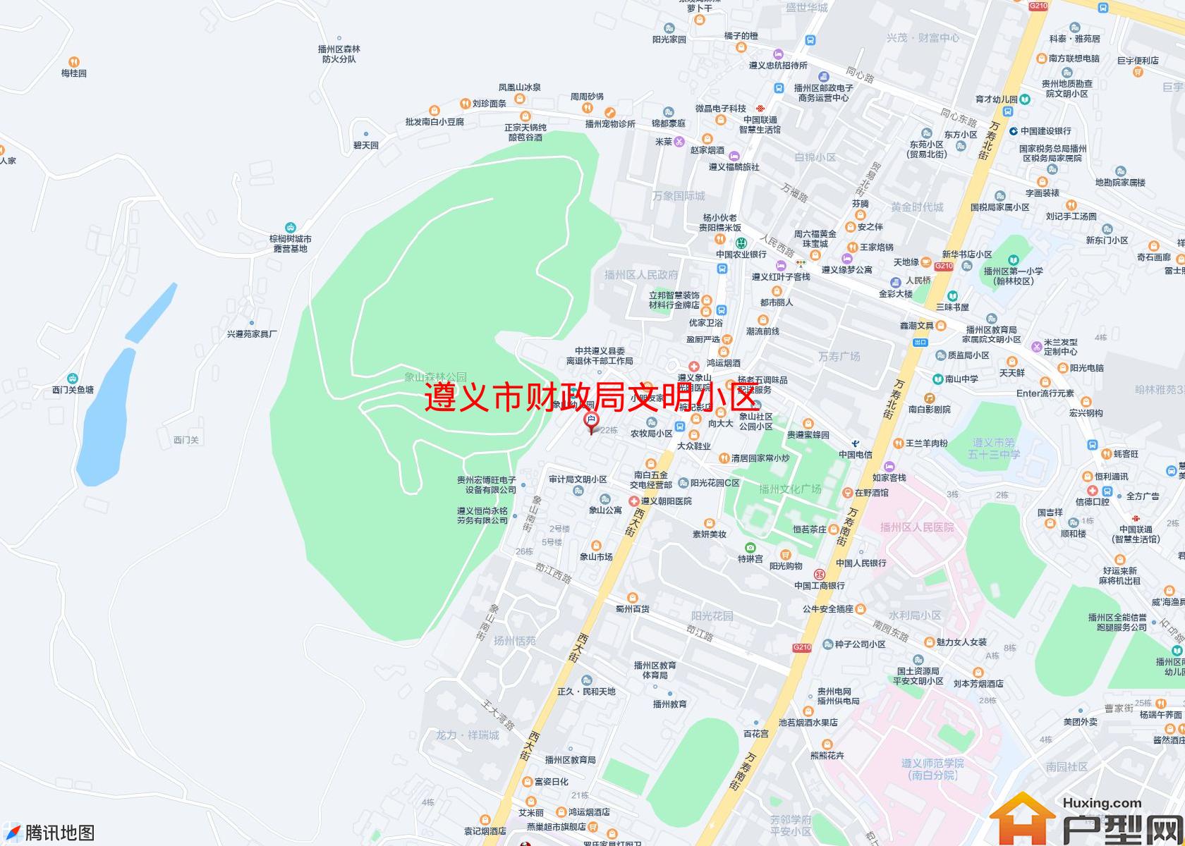 财政局文明小区小区 - 户型网