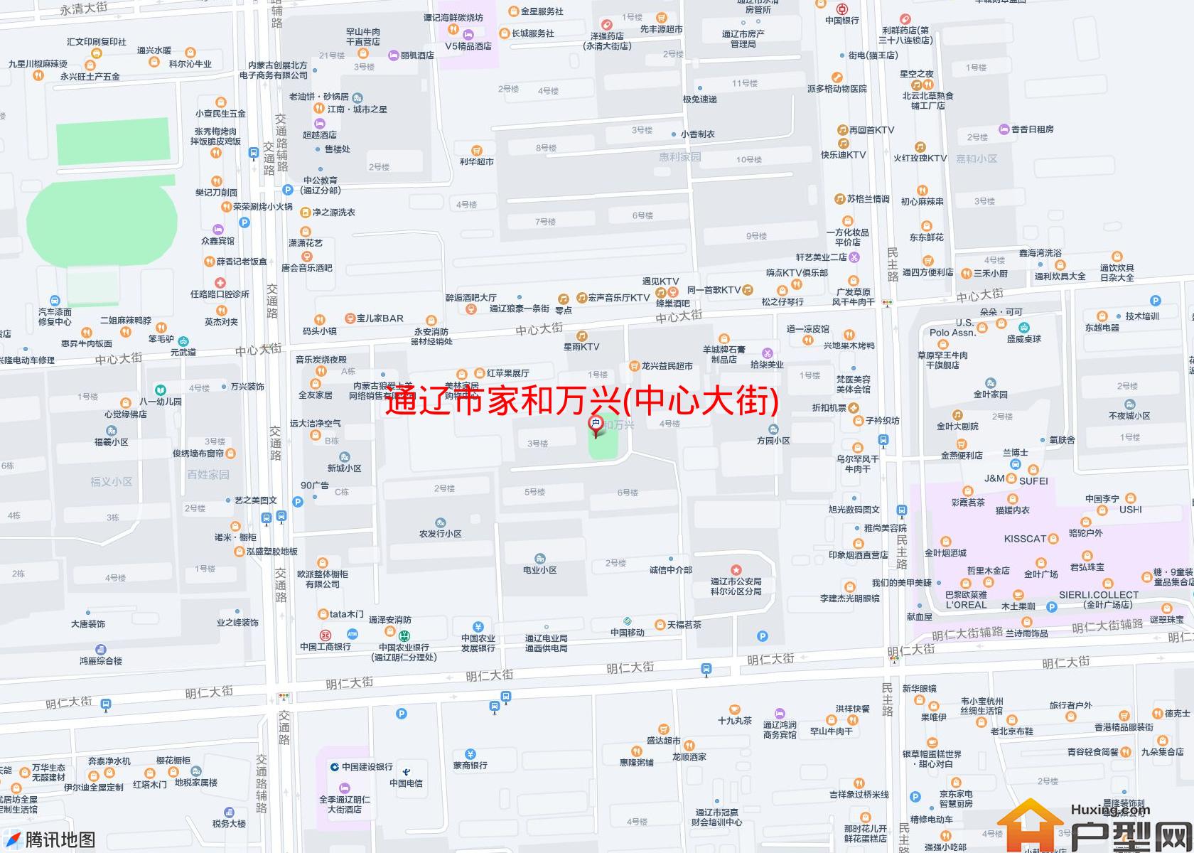 家和万兴(中心大街)小区 - 户型网