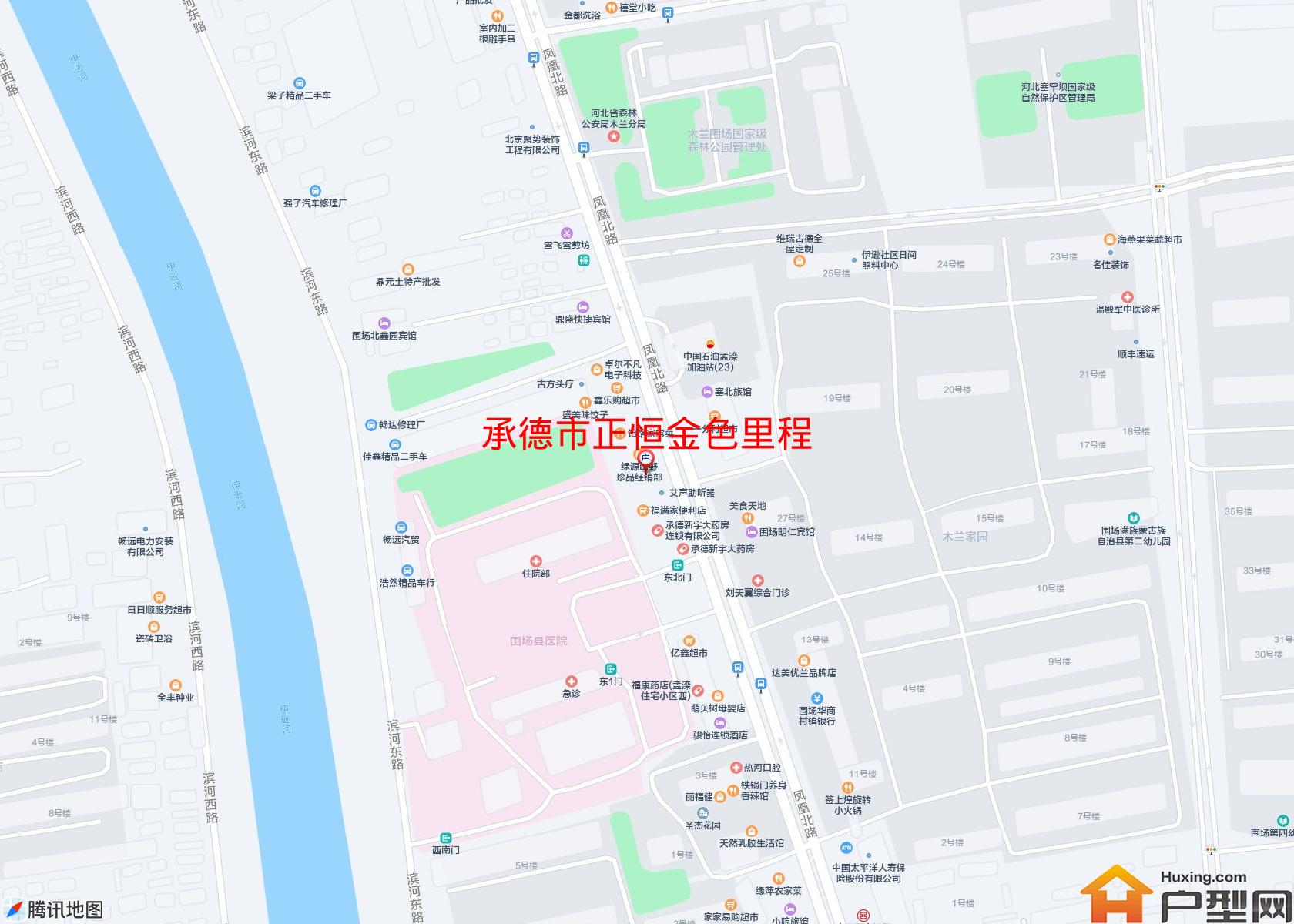 正恒金色里程小区 - 户型网