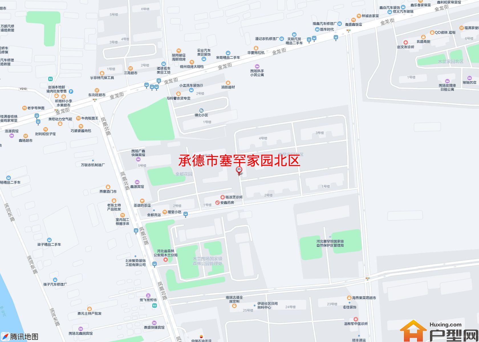 塞罕家园北区小区 - 户型网