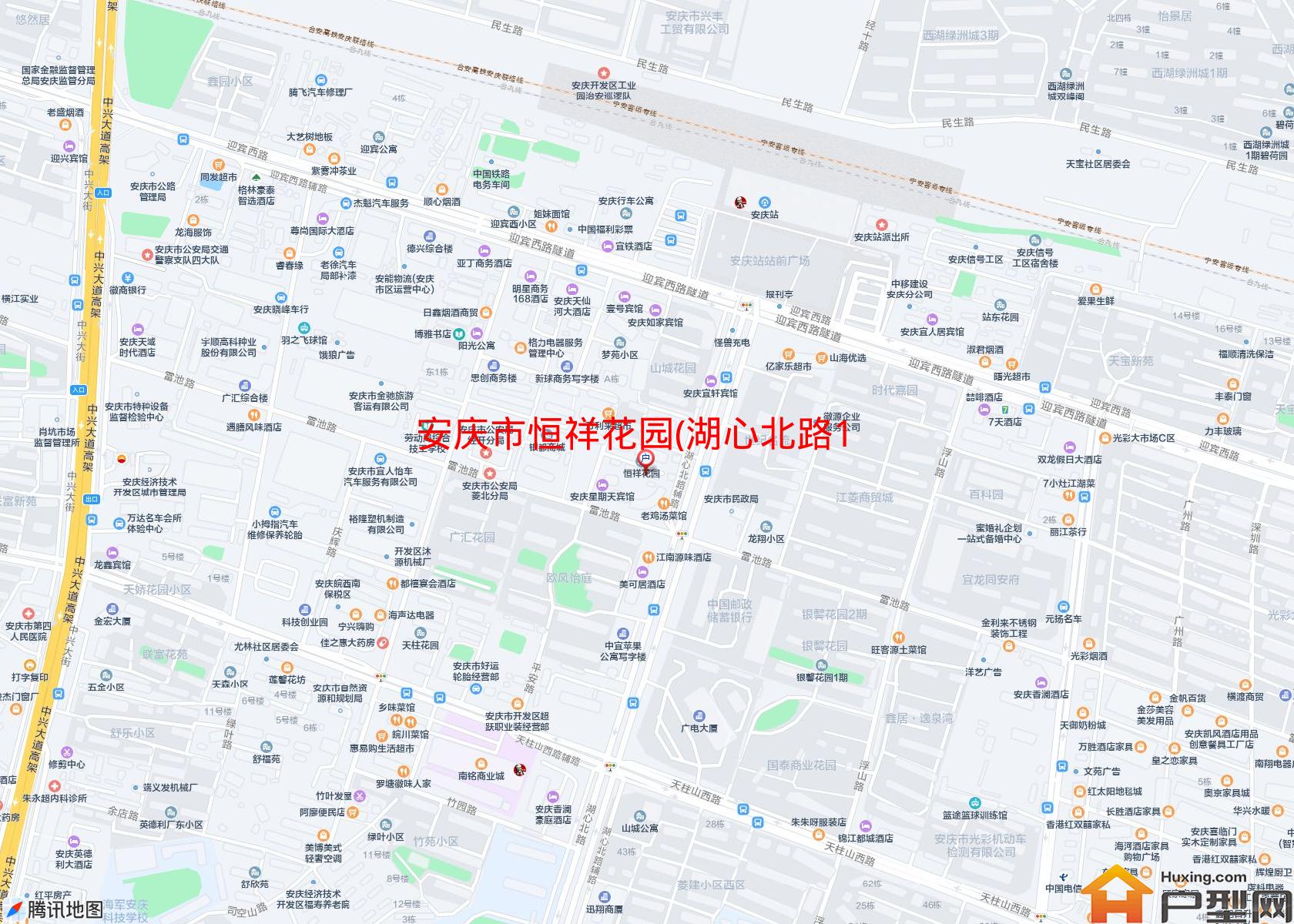 恒祥花园(湖心北路103号)小区 - 户型网