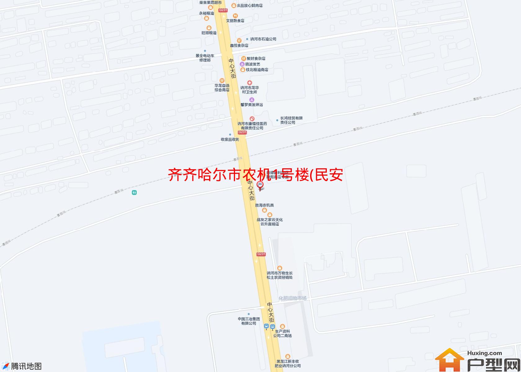 农机1号楼(民安路)小区 - 户型网